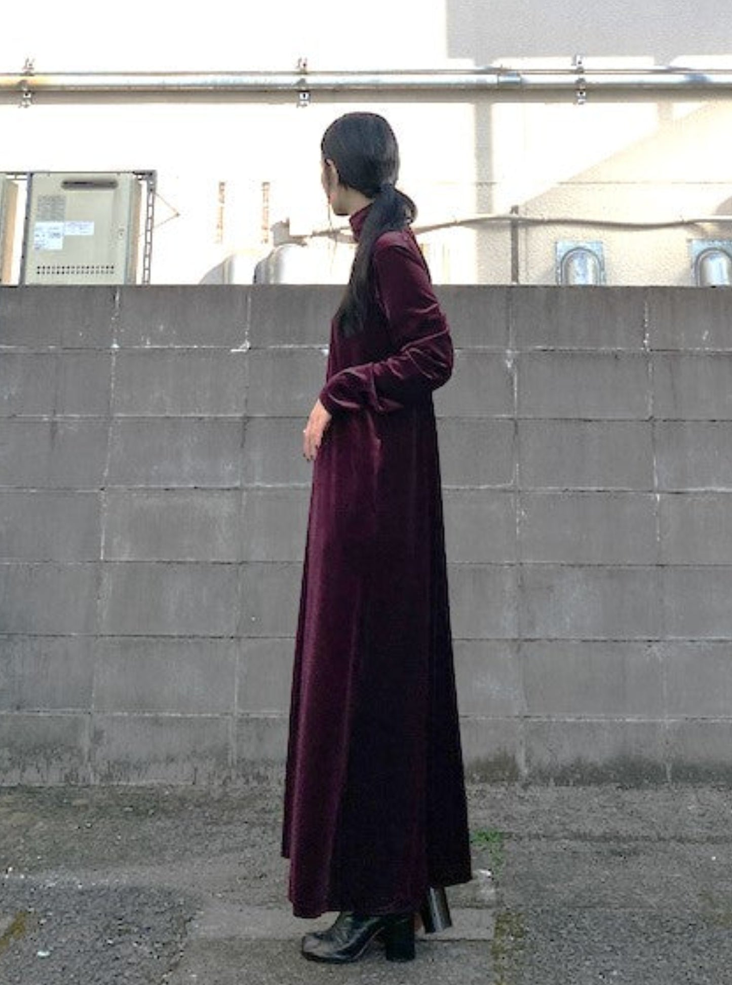 VELVET DRESS