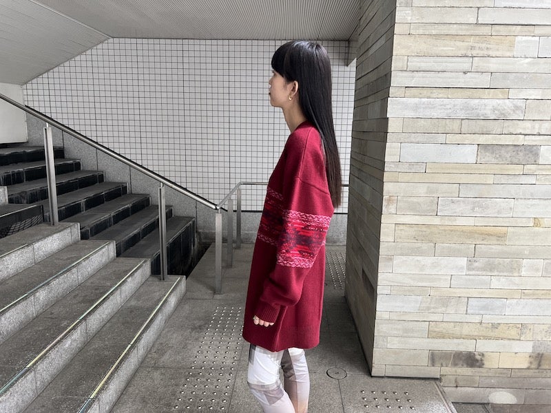 オーバーサイズニット.