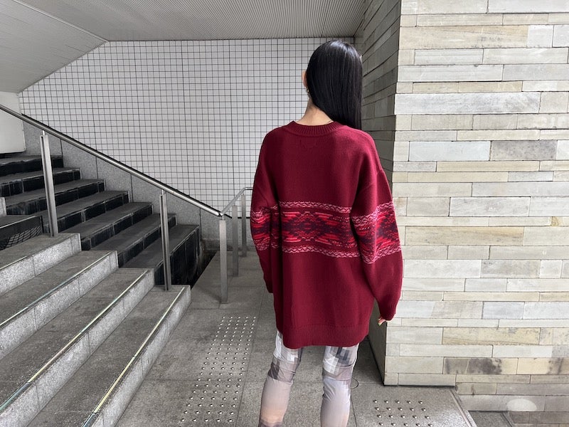 オーバーサイズニット.