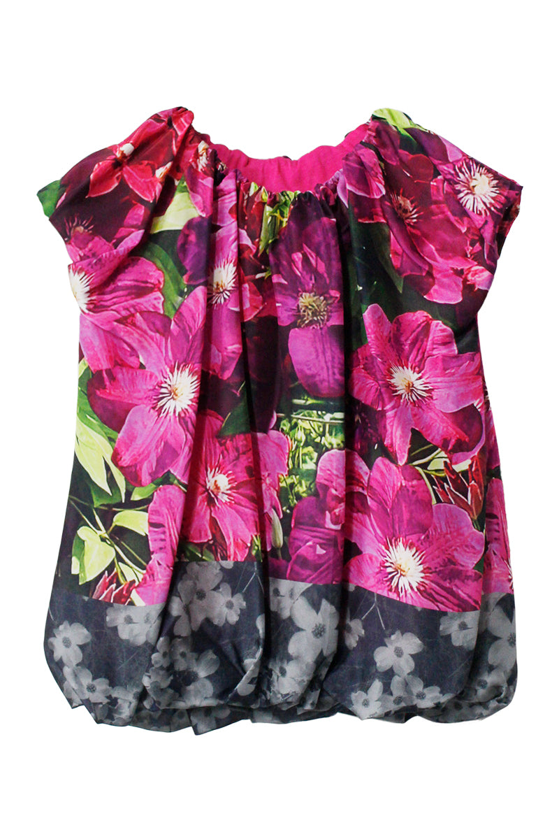 DRIES VAN NOTEN/HERADA総柄ノースリーブトップス