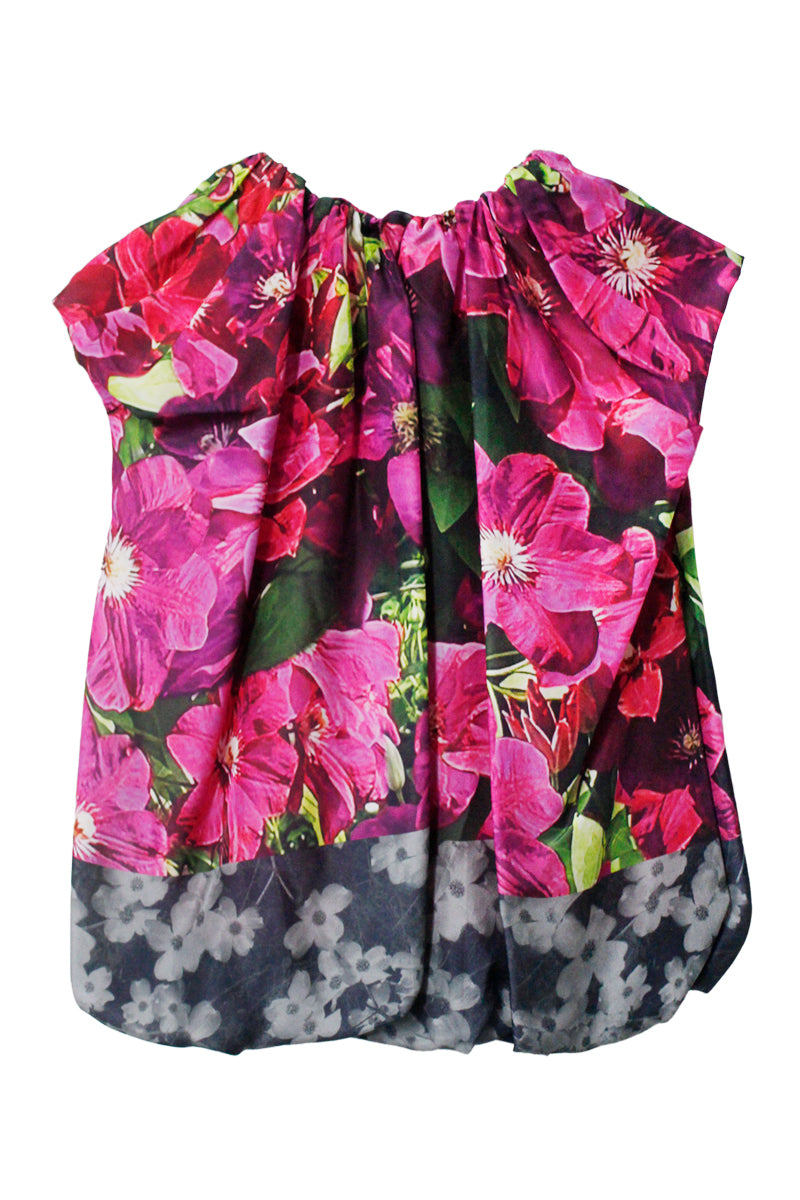 DRIES VAN NOTEN/HERADA総柄ノースリーブトップス
