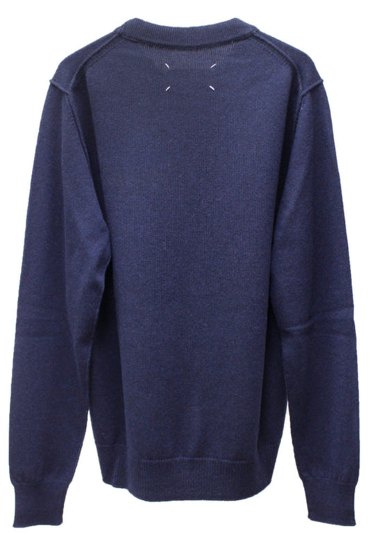 Vネックカーディガン