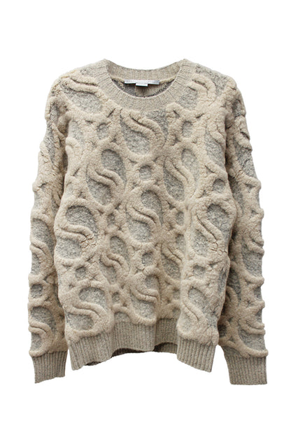 SOFT ALPACA WAVE KNIT