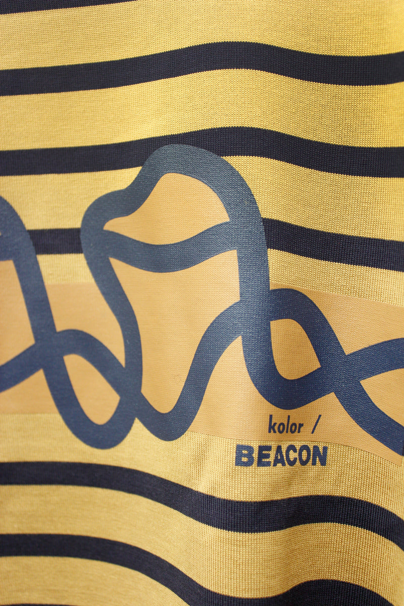 BEACON/ワイドボーダーTシャツ【23AW】