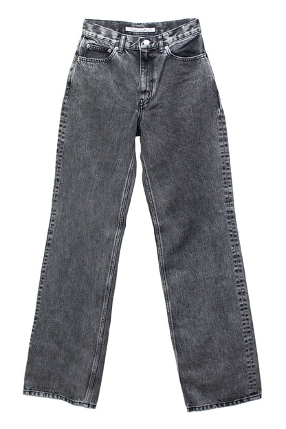 WASHED DENIM STRAIGHT PANTS【23AW】
