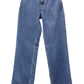 WASHED DENIM STRAIGHT PANTS【23AW】