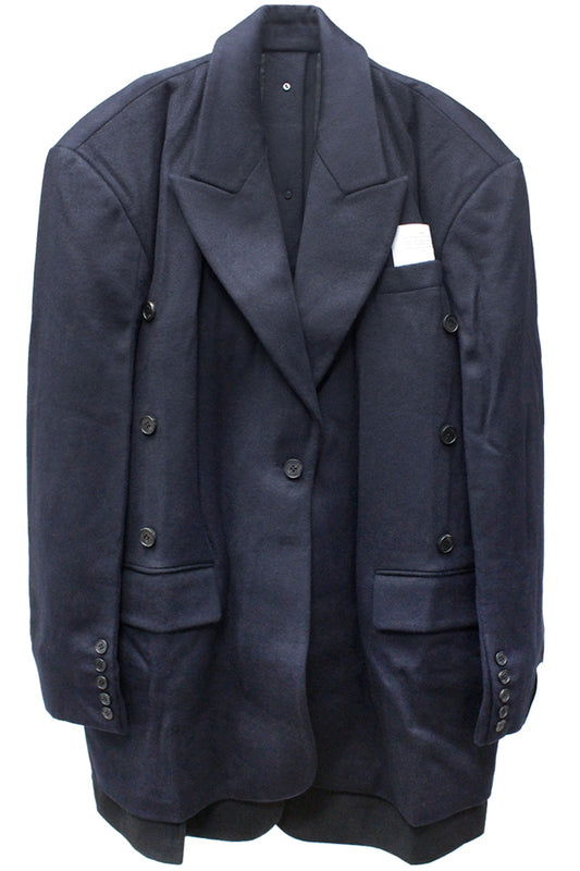 DOUBLE LAYERS TAILORED COAT