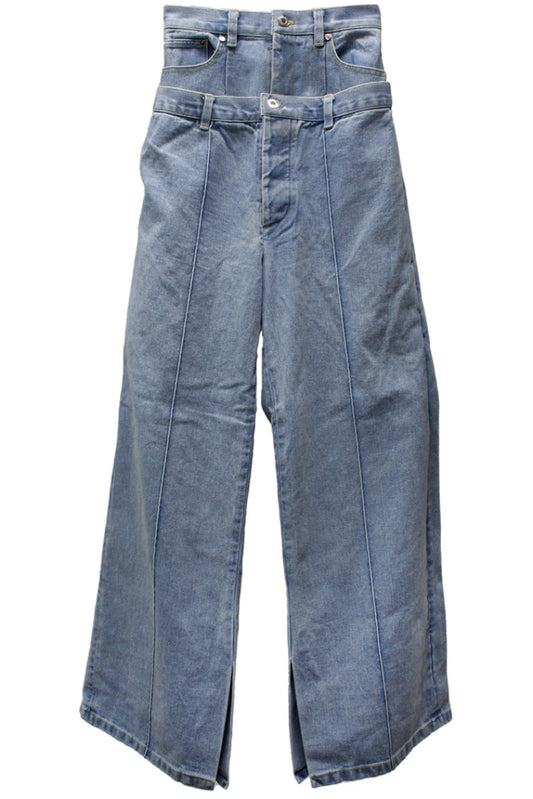 DOUBLE FLAP DETAILED DENIMパンツ