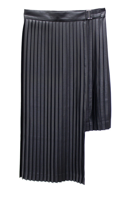 LETHER SATIN スカート