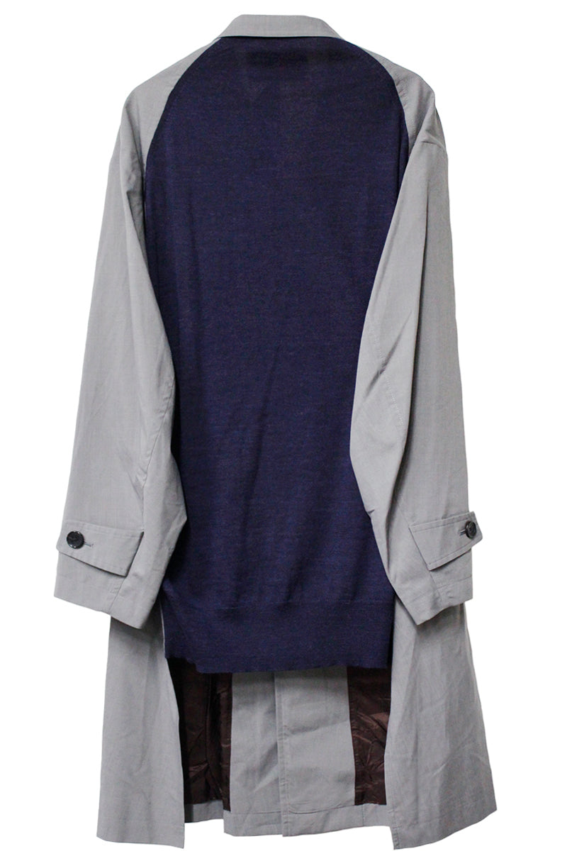 CATORCE レザー切替 リネンコート サイズ1（A970） CATORCE レザー切替 リネンコート サイズ1（A970） 実物大型紙【No.657