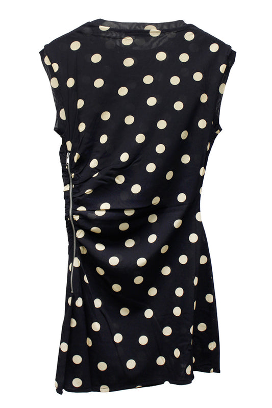 POLKADOTS JERSEY TOP