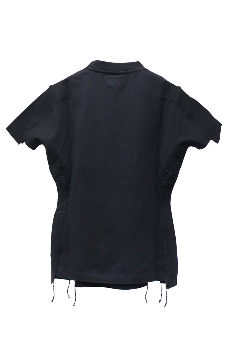 BLACKOUT CUT-UP FITTED Tシャツ【24SS】