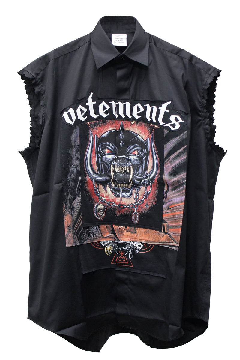 MOTORHEAD SLEEVELESS JERSEY SHIRT｜VETEMENTS｜MOGGIE CO-OP ...