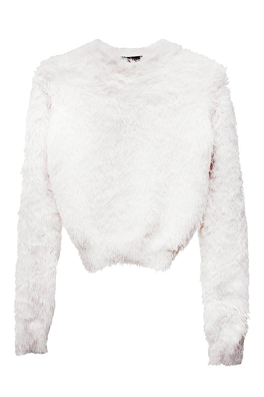 Knotted Shrunk Sweater