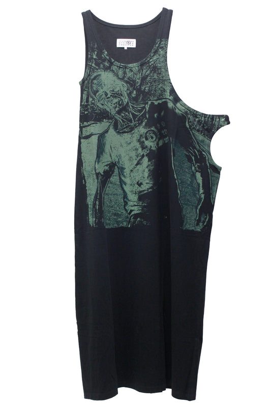 ノースリーブマキシドレス