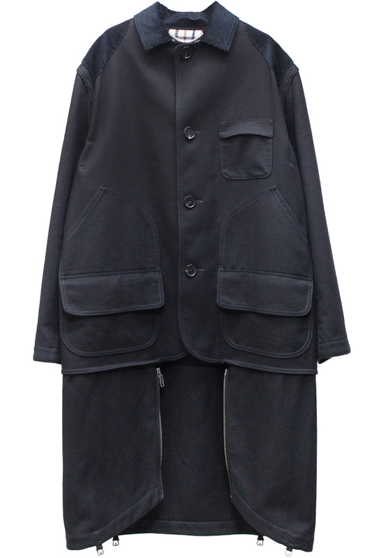 ヘビーコットンダブルコート