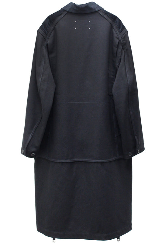 ヘビーコットンダブルコート