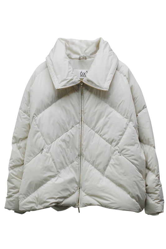 ハイカラーダウンジャケット