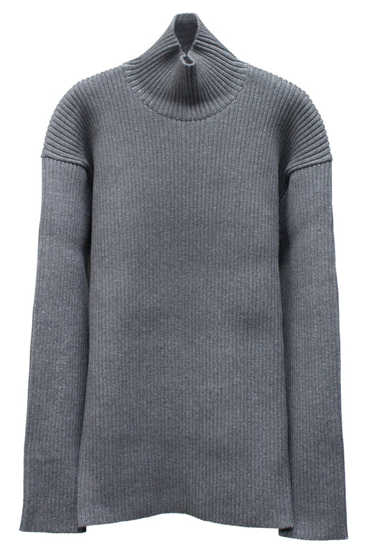 リブタートルニット(MEN)