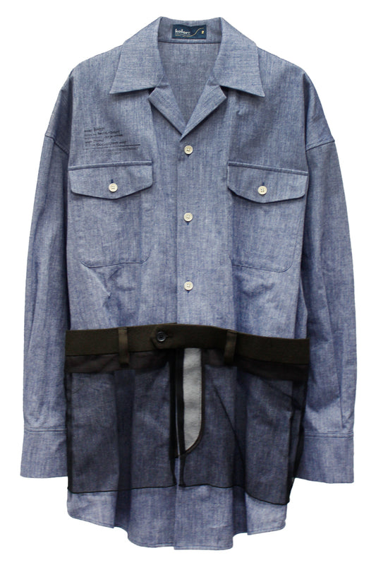 オープンカラーシャツ