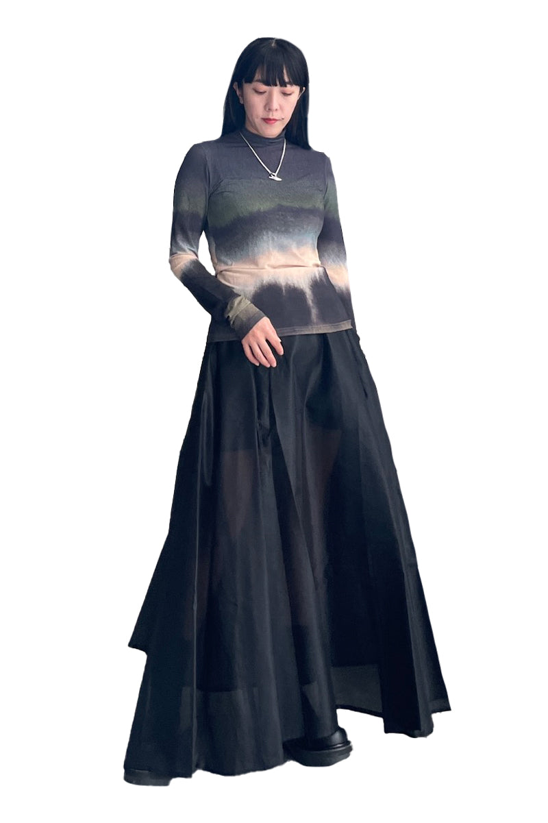 タートルネックトップス