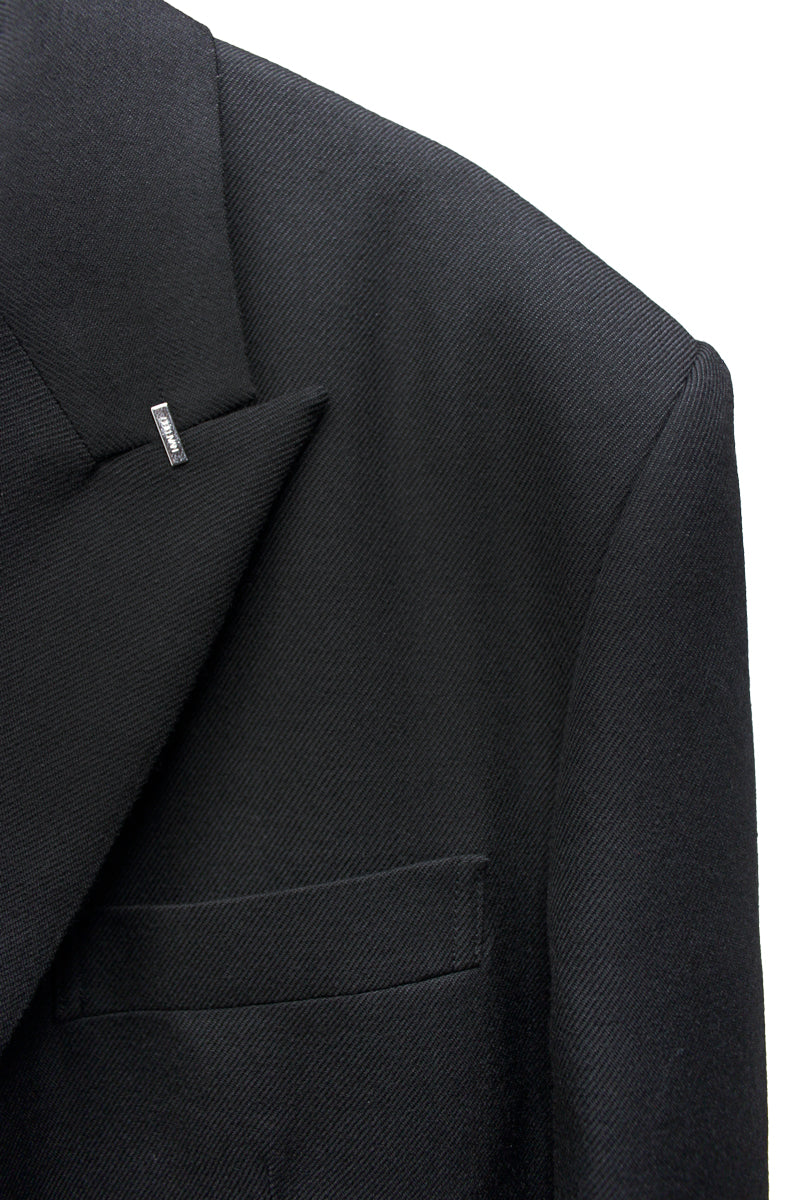 WOOL GABARDINE DOUBLE BREASTED COAT（MEN’S）【24AW】