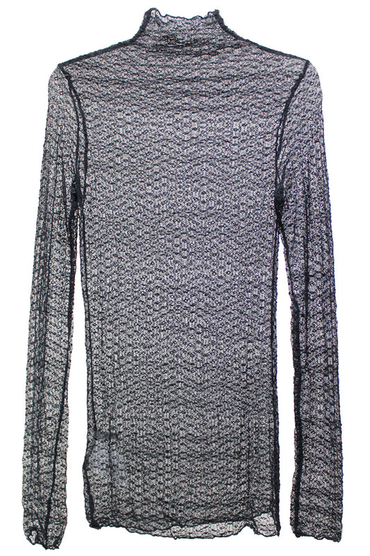 LACE BOTTLENECK TOP
