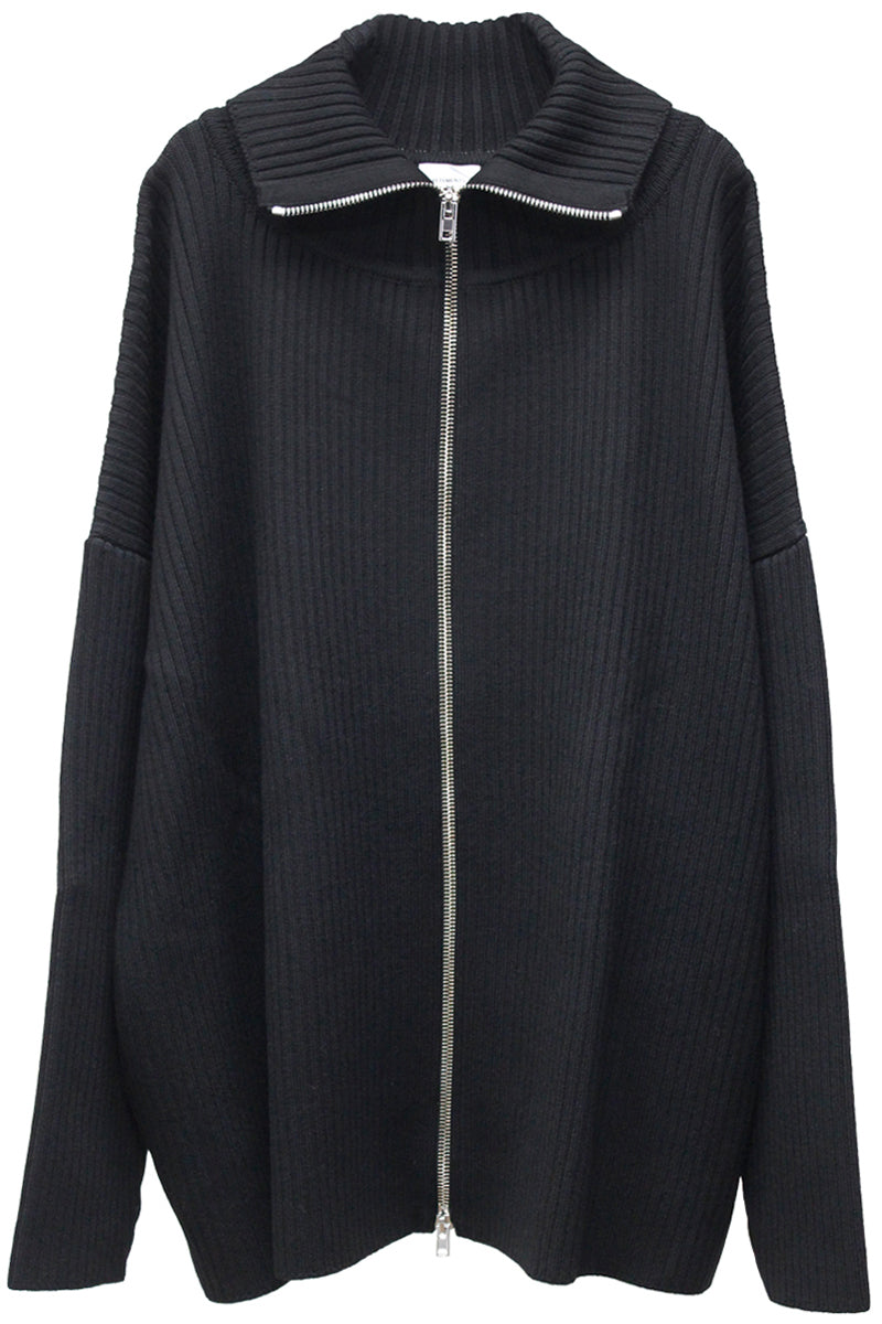 OVERSIZED ZIP-UP CARDIGAN【24AW】　