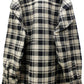 LOGO JACQUARD PLAID SHIRT【24AW】