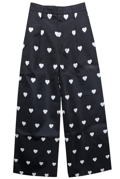 Heart Pattern Pants【24AW】