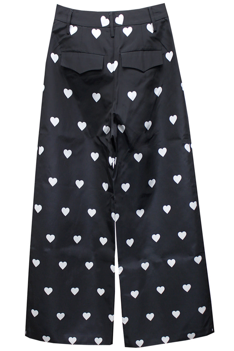 Heart Pattern Pants【24AW】