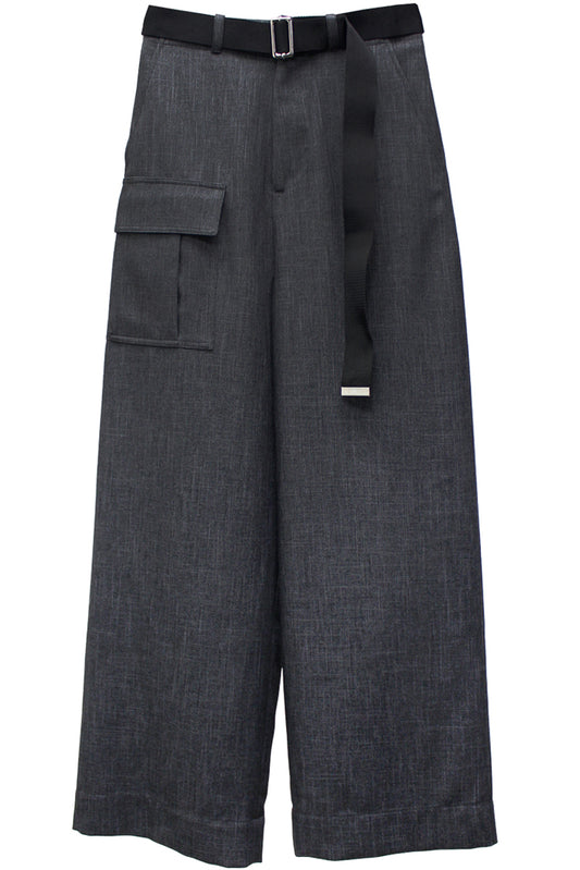 DOUBLE TWISTED CARGO PANTS【24AW】