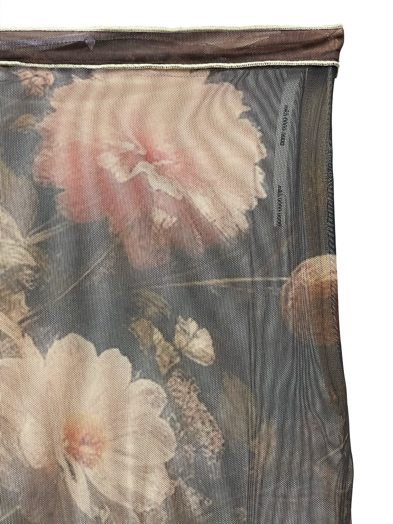 FLOWERS PRINTED SKIRT【24AW】