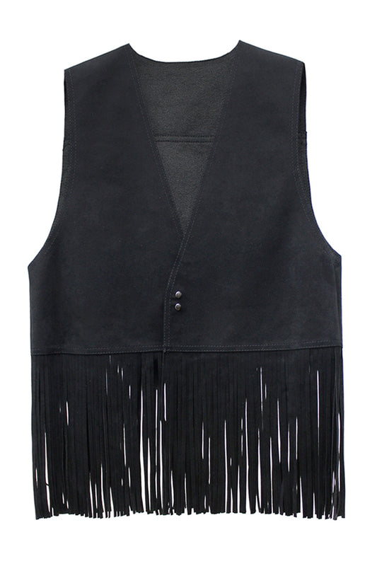 KNUCKLE FRINGE VEST