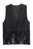 KNUCKLE FRINGE VEST【24AW】