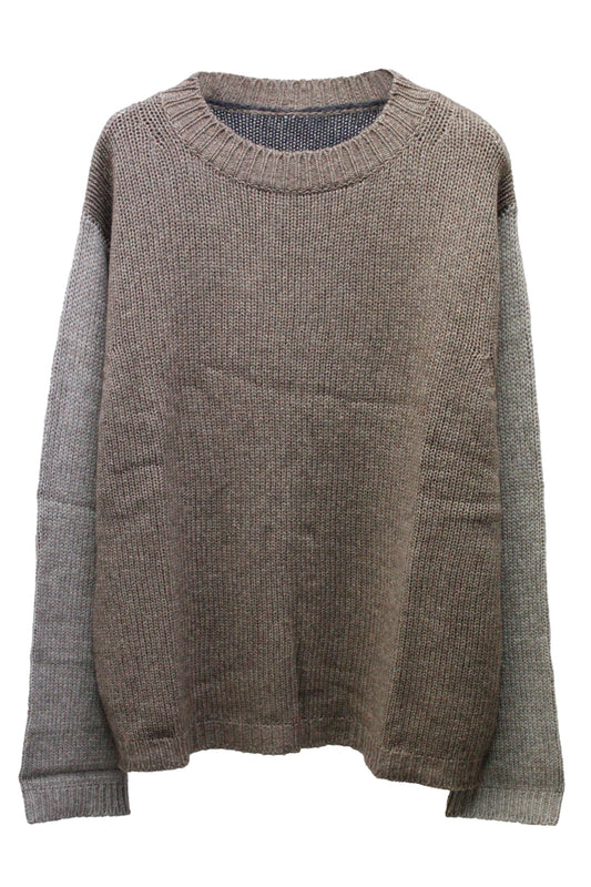 クルーネックマルチカラーニット【24AW】