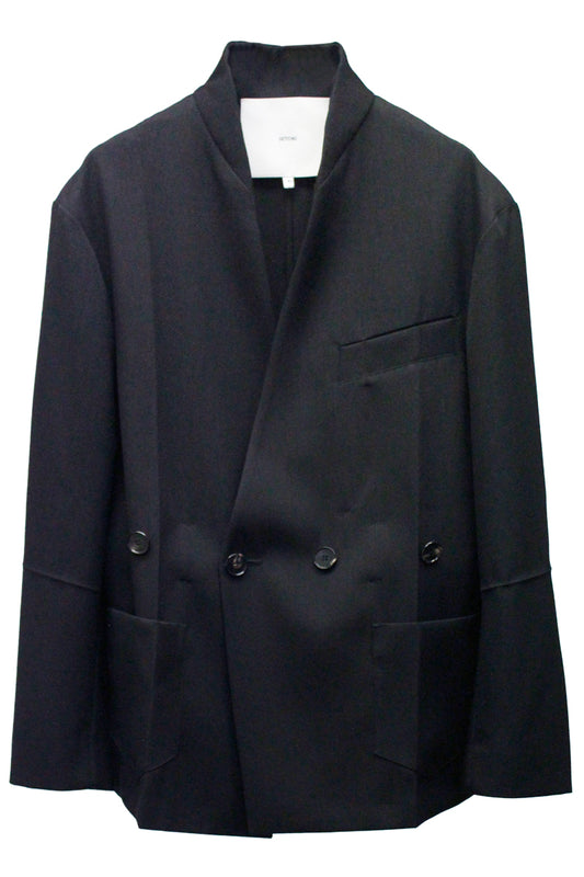 NO LAPEL ORIGAMI JKT GABARDINE【24AW】