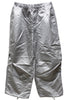 metallic snowcamo pants