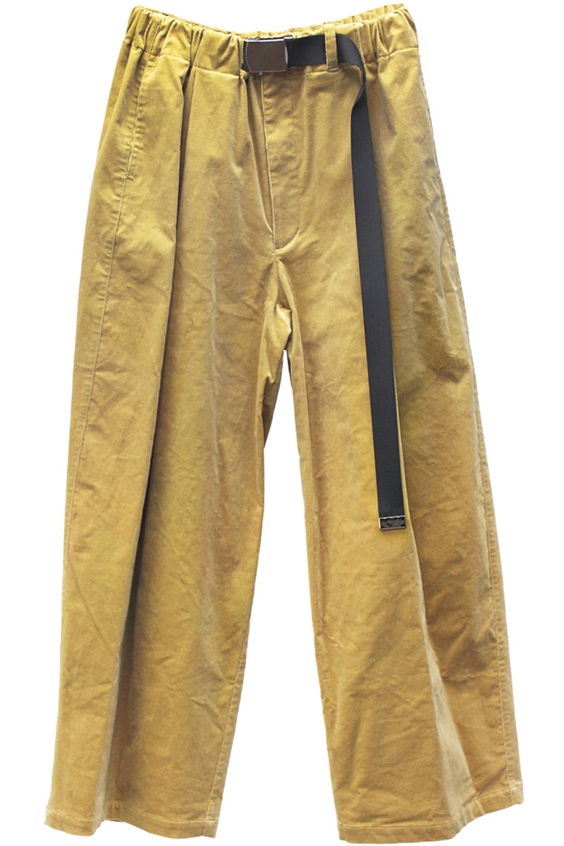 COLOR BELTED PANTS【24AW】　