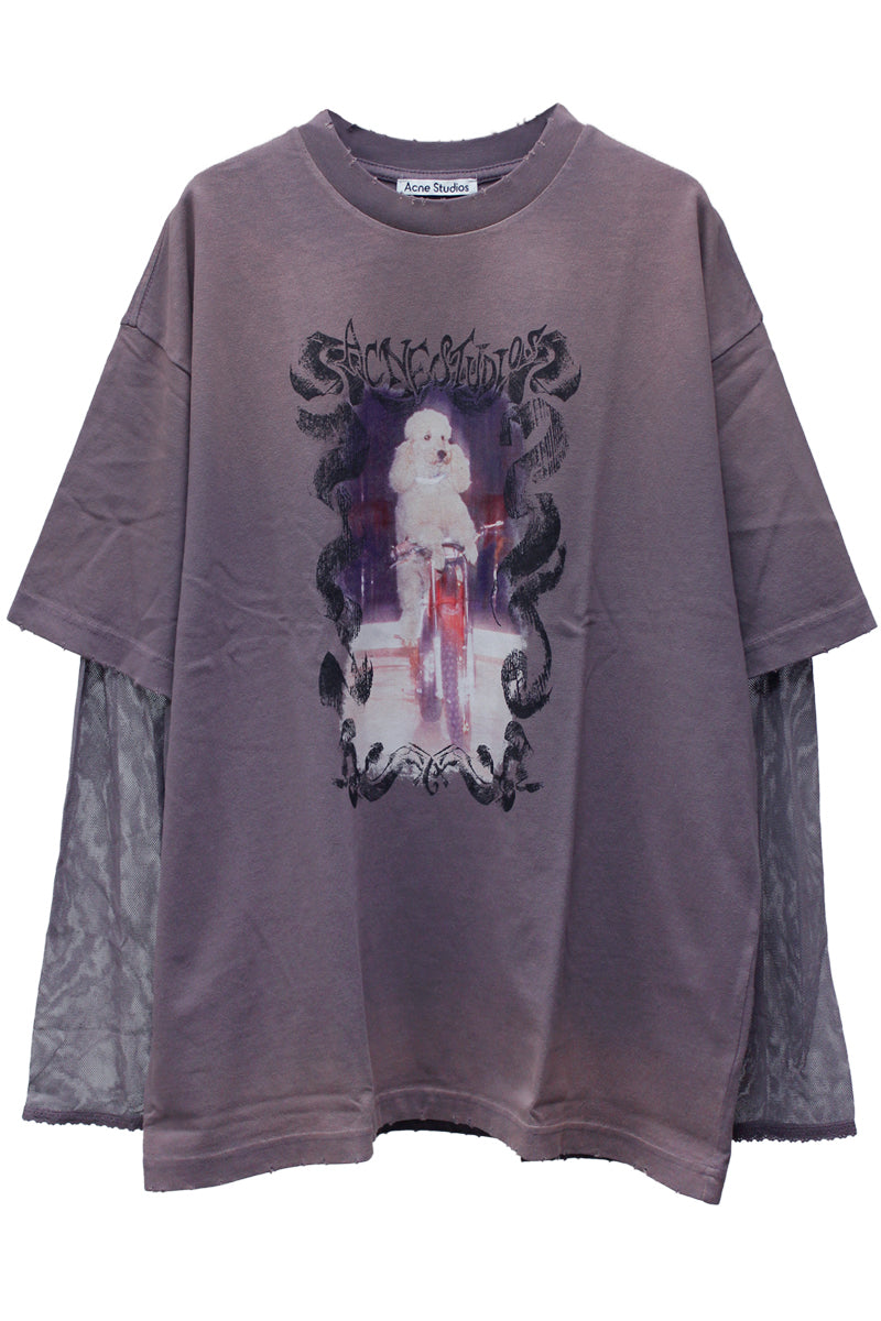 レイヤードプリントTシャツ【25SS】