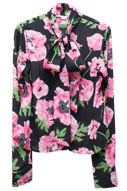 POPPY PUSSYBOW BLOUSE