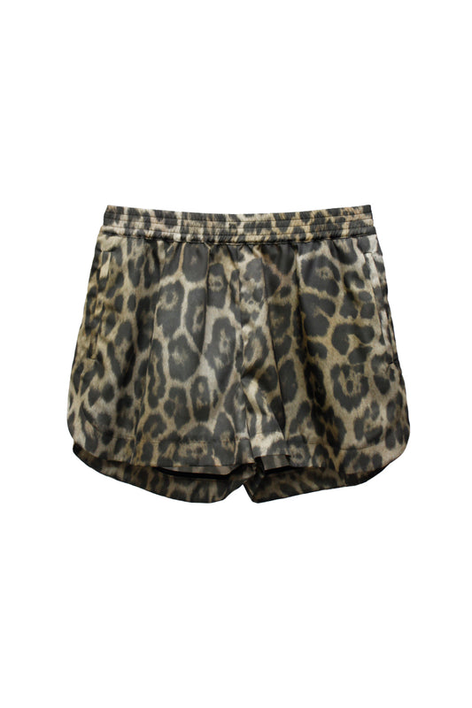 LEOPARD PRINT SHORTS