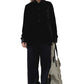 BOXY VELVET SHIRT
