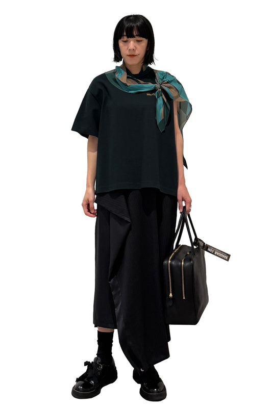 スカーフ付カットソー