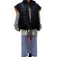 LOGO BOMBER VEST WITH A HOOD【25SS】