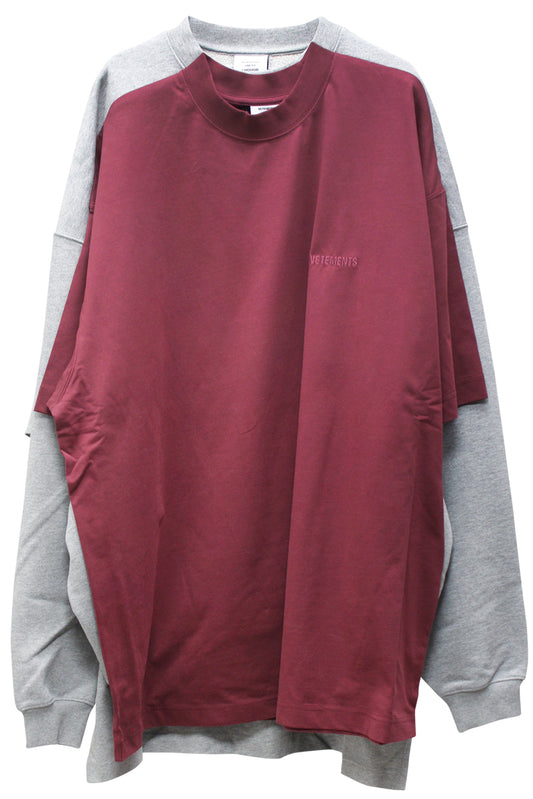 MERGED T-SHIRT SWEATSHIRT