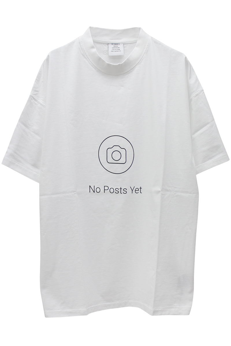 NO POSTS REGULAR T-SHIRT【25SS】