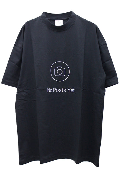 NO POSTS REGULAR T-SHIRT【25SS】