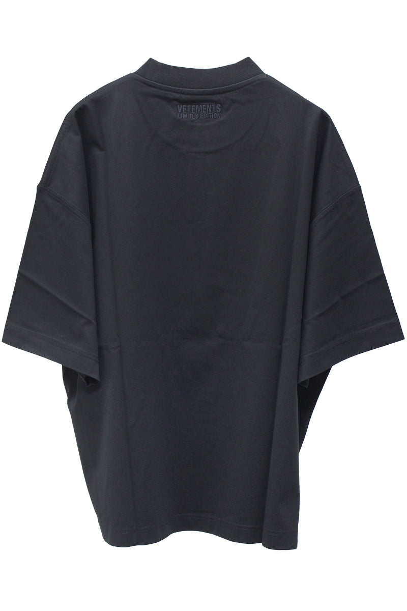 OVAL LOGO CROPPED BOXY T-SHIRT【25SS】