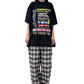 METALIZED WRINKLED PYJAMA PANTS【25SS】